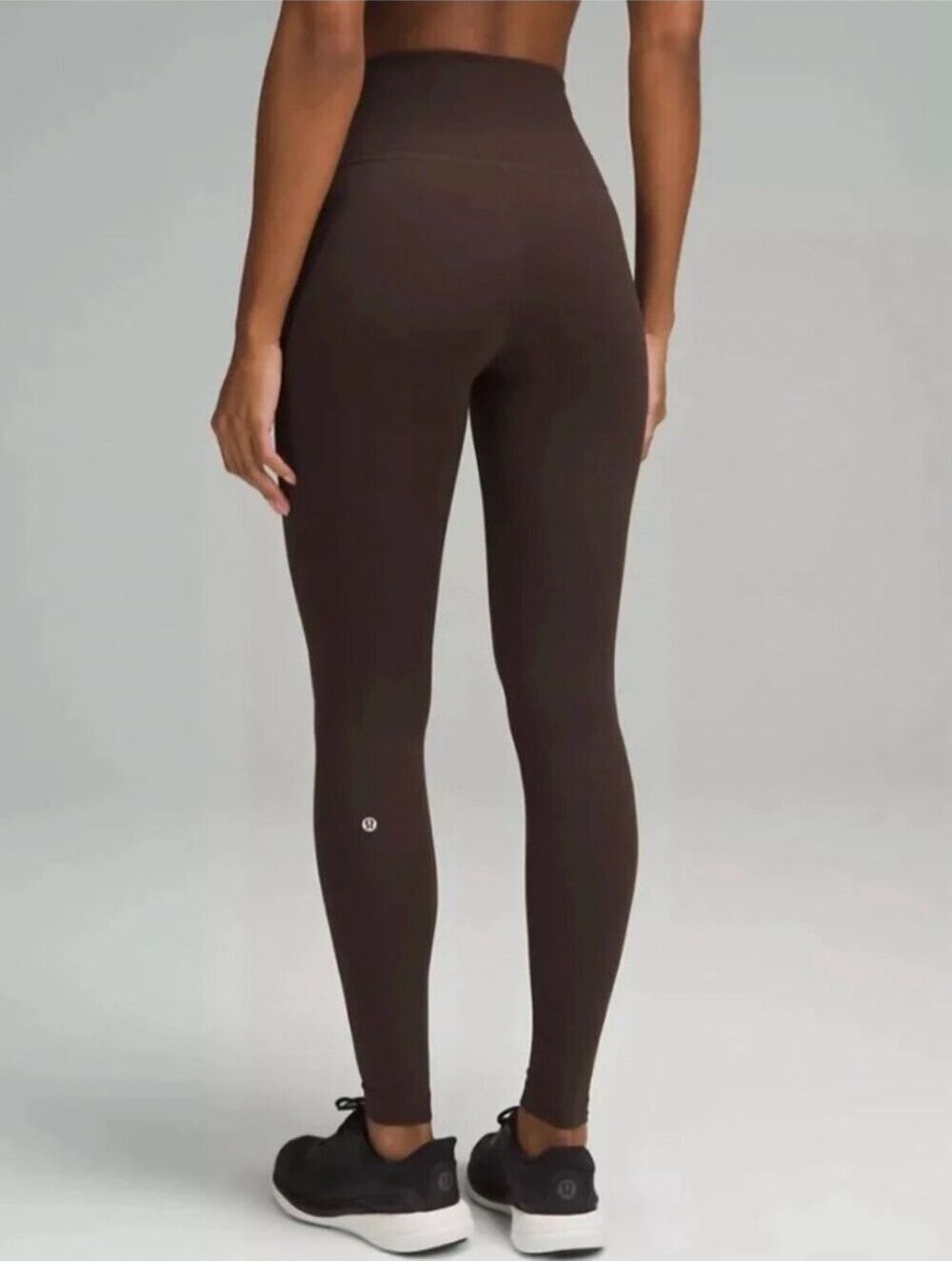 Lululemon Wunder Train Ribbed Tights 4 Espresso